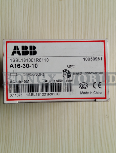 1pcs ABB AC contactor A16-30-10 AC24V