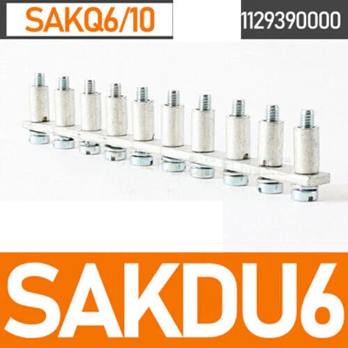 10pc Terminal rail type wire terminal block terminal/ Cross link SAKQ6/10