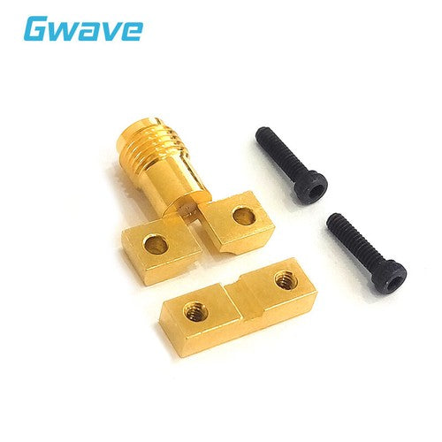 1PC SMA-KHD23 RF DC-18GHz VSWR 1.25 PCB Board SMA Female End Launch Connector