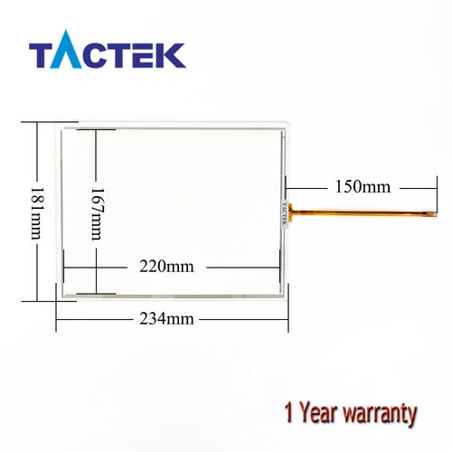 Touch Screen for 6AG1647-0AF11-4AX0 KTP1000 Basic + Keypad 6AG1 647-0AF11-4AX0