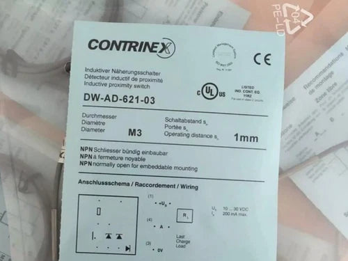 1PCS Contrinex DW-AD-621-03 Sensor&Proximity Switch #P