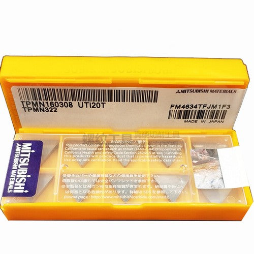 MITSUBISHI TPMN160308 UTI20T Tool Inserts CNC