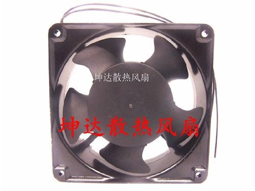 1 pcs ETRI Fan 129XR0281010 AC208-240V 12038 12cm 2 wire Aluminum frame fan