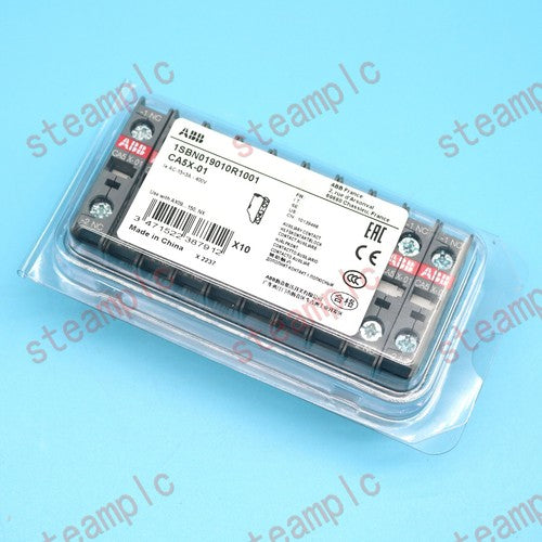 10PC ABB CA5X-01 CA5X01 AUXILIARY CONTACT 1NC Fast Shipping