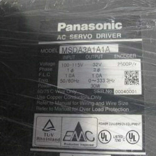 For Panasonic MSDA3A1A1A AC Servo Driver Free Shipping