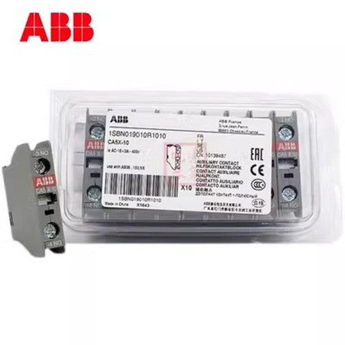 Auxiliary contact CA5X-10 of ABB contactor