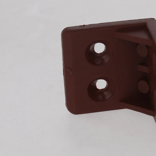 Plastic Furniture Corner Brace Joint Right Angle Board Holder Shelf Support 28mm