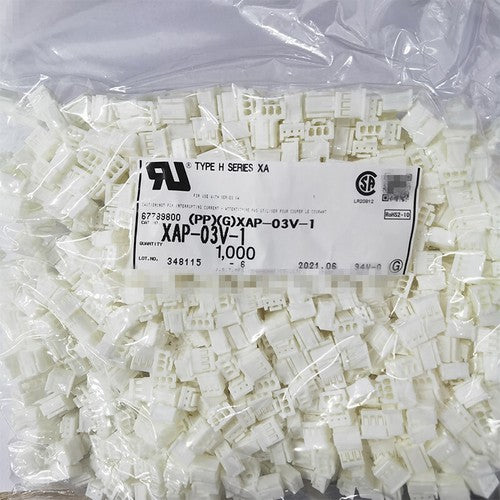 100pcs JST XAP-03V-1 connector 3Pin plastic shell 2.5mm pitch imported connector