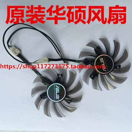 1PC graphics card dual fan GTX650TI 660Ti GTX750 GTX760 GTX770 R7260