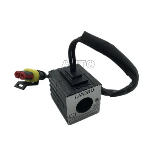 1X Inner Diameter 16mm Height 42mm 12V Excavator Solenoid Valve Coil 60/65/75