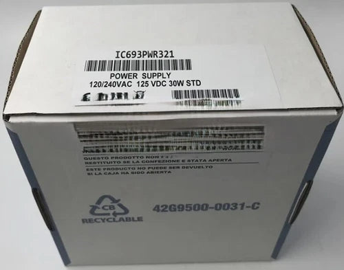 IC693PWR321 1PC GE Fanuc IC693PWR321 Power Supply ping