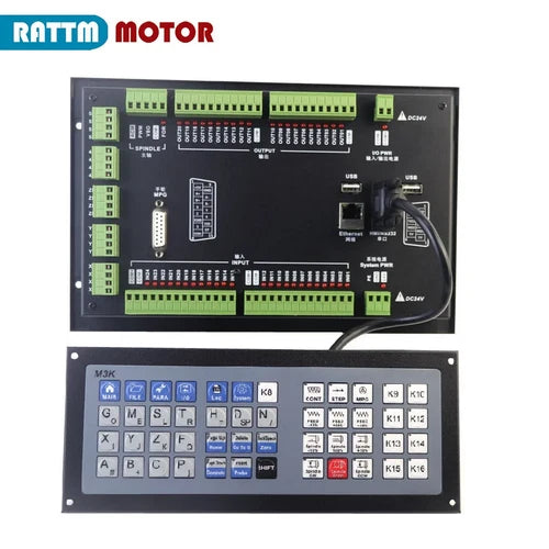 1PC For CNC Motion controller DDCS Expert 3 / 4 / 5 axis M3K Extended Keyboard
