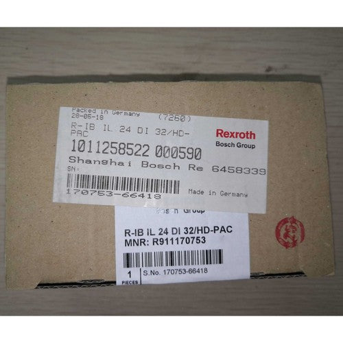 one REXROTH R-IB IL 24 DI 32/HD-PAC R911170753 module Fast Delivery