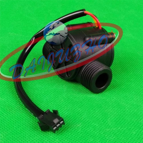 Flow Water Sensor Meter+Digital LCD Display control+Solenoid valve G1" ZJ-LCD-M