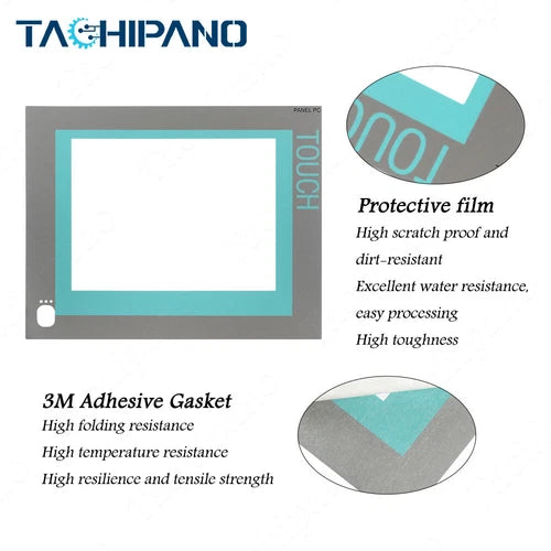Touch Screen for 6AV7 884-0AH32-4BD0 IPC 477C 12 + Overlay 6AV7884-0AH32-4BD0