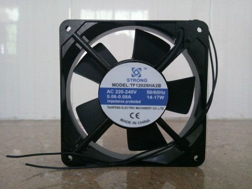 1 PCS STRONG TOPFAN TF1225HA2B AC 220-240V 0.06A-0.08A 12025 12CM 2 Wire