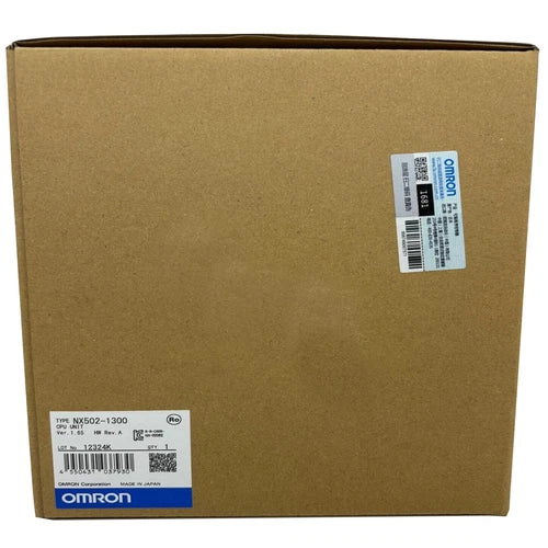 NX502-1300 Sealed Omron PLC MODULE NX series NX502 CPU Unit NX502-1300