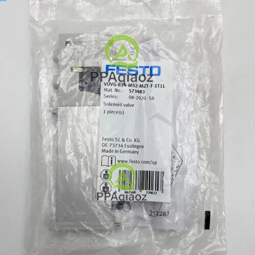 FESTO VUVG-B14-M52-MZT-F-1T1L 573483 1PC Solenoid Valve Free Shipping