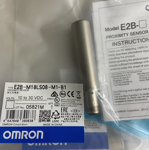 1PC Omron E2B-M18LS08-M1-B1 Proximity Switch Sensor
