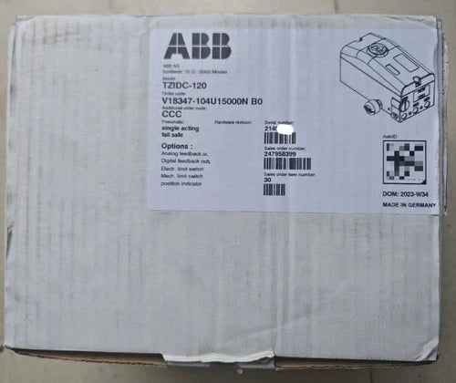 V18347-104U15000N 1PCS ABB TZIDC-120 V18347-104U15000N B0 locator