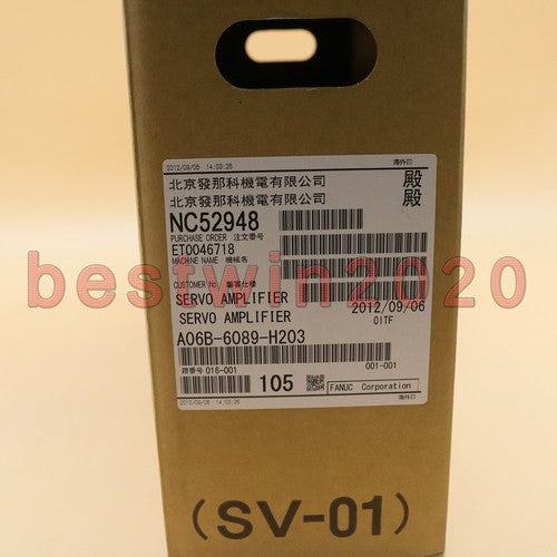 For FANUC A06B-6089-H203 Servo Amplifier Free Shipping