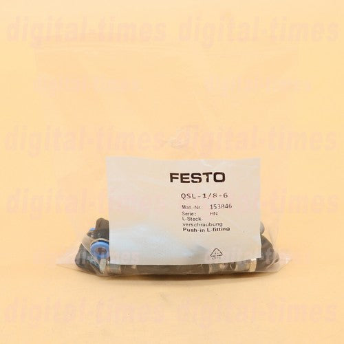 10PC FESTO QSL-1/8-6 153046 Connector in bag Free Shipping#LJ