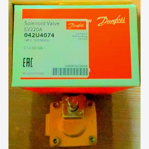 One Solenoid Valve For Danfoss EV220A 042U4074 Free Shipping