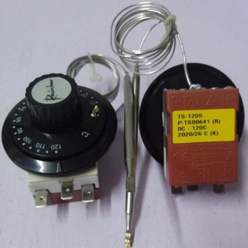 1PCS Temperature Switch B Knob 0℃-120℃ 1M TS-120S P-TS00641(B)
