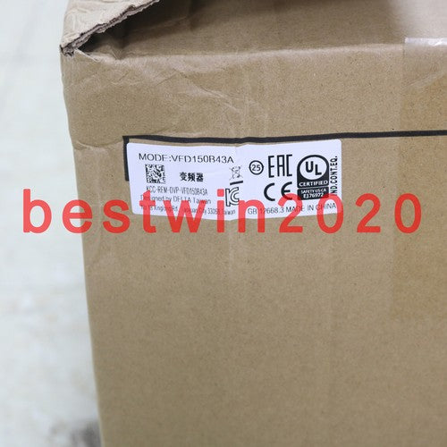 1PC Delta B series inverter VFD150B43A 15KW 380V free shipping