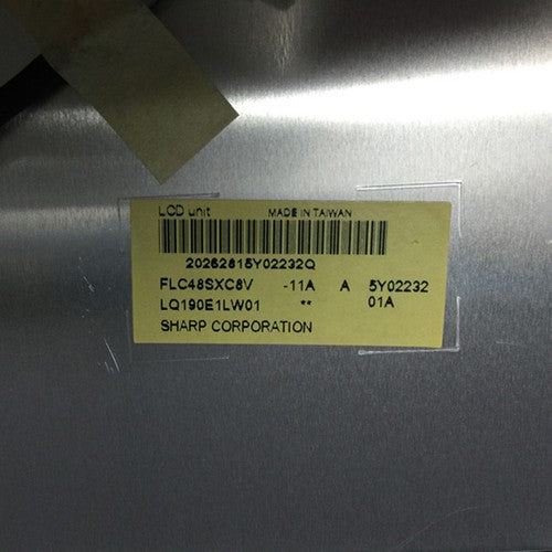 one Sharp 19-inch LCD screen FLC48SXC8V-11A Free shipping