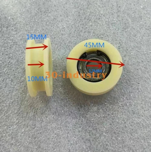 1 Pair fit for Nissei Injection Molding machine Safety Door Scroll Wheel Pulley