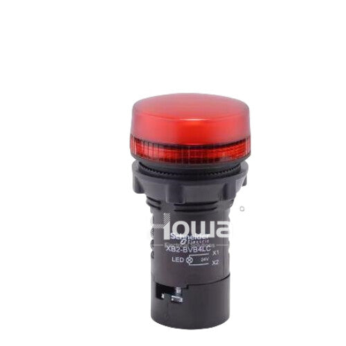 2pcs LED Signal Indicator Light Red XB2BVB4LC XB2-BVB4LC DC24V
