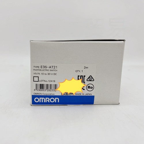 1PC OMRON E3S-AT21 10-30VDC Photoelectric Sensor