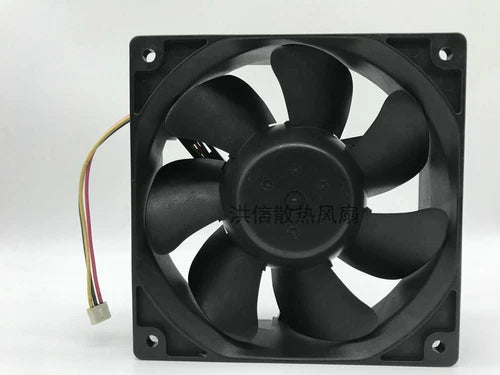 1 PCS Fan DC 24V 9W 12038 12CM 3 Pin cooling fan CNDC24Z7P-069