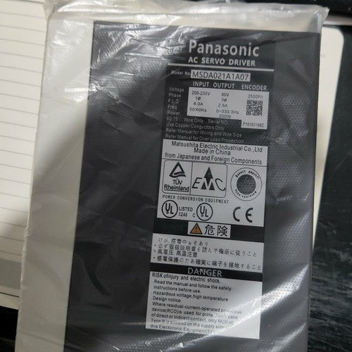For PANASONIC MSDA021A1A07 AC SERVO DRIVER Free Shipping