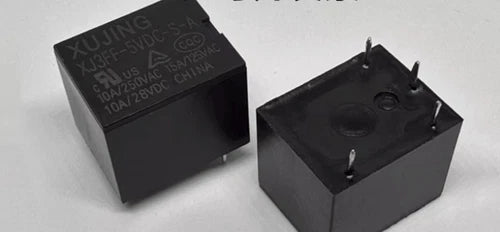 10pc XJ3FF-5VDC-S-A 5V 10A relay