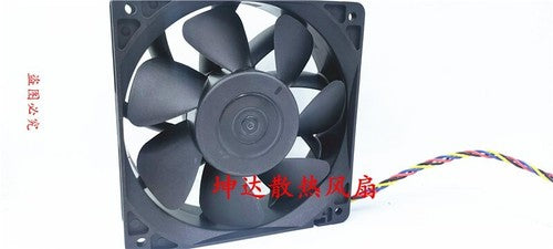 1 PCS YD Fan YD12038-6000B DC 12V 2.7A 12038 12CM cooling fan 4 Pin