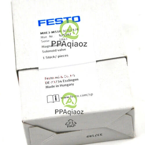 1PC FESTO MHE3-MS1H-3/2O-1/8 525167 Solenoid Valve Free Shipping