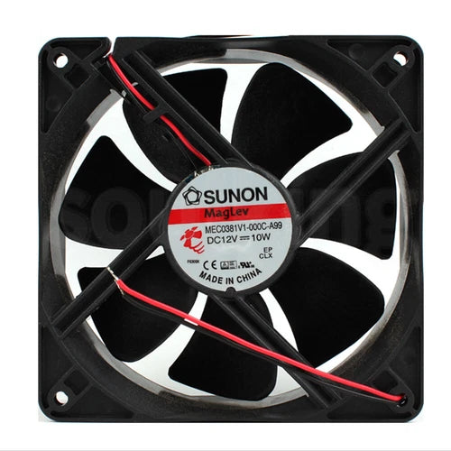1PC 12V 10W 120*120*38MM cooling fan 12038 12cm MEC0381V1-000C-A99 DC