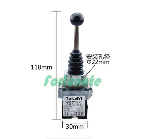 1PC FOR Cross switch LY61-PA12CR Joystick switch