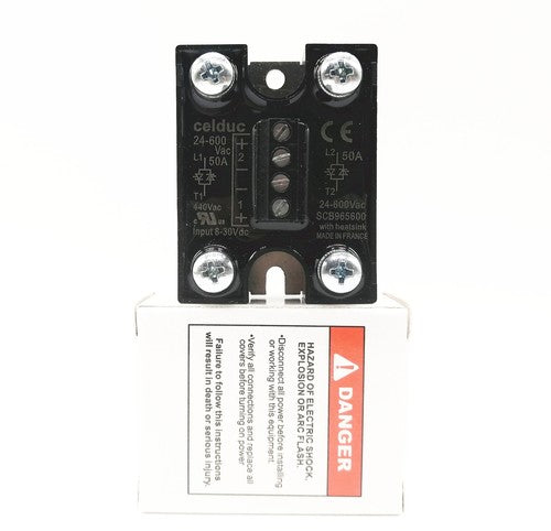 1pc Celduc solid state relay SCB965600 50A 24-600VAC