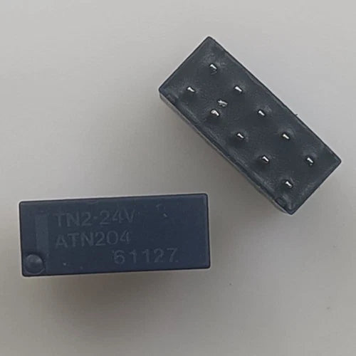 2PCS SIGNAL RELAY 10 Pins TN2-24V ATN204
