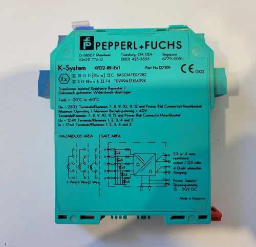 1PC PEPPREL+FUCHS KFD2-RR-EX1 Safety Barrier ping #P