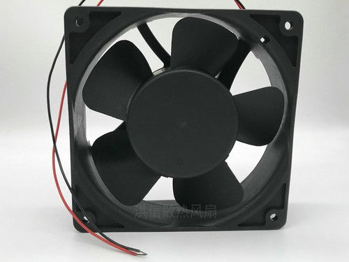 1 PCS ADDA Fan AD1224HX-F51 DC 24V 0.32A 120*38MM 2 Wire plastic cooling fan