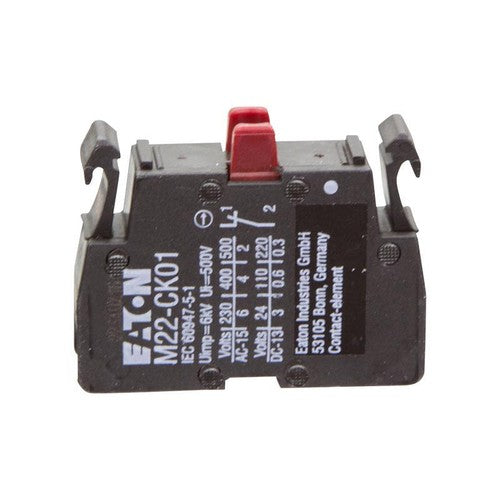 Eaton,Moeller M22-CK01 Contact Block 1NC