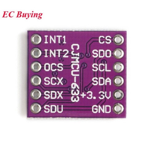 CJMCU-633 LSM6DSO 6DOF Sensor Module 3D Accelerometer SPI I2C Serial Interface