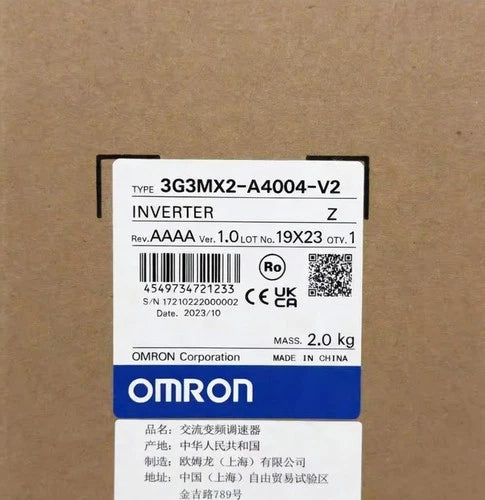 3G3MX2-A4004-V2 OMRON 3G3MX2A4004V2 Inverter