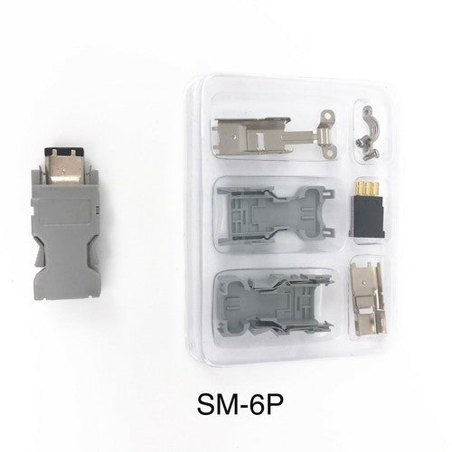 5pcs Yaskawa Servo Drive Plug 6P 55100-0670 JZSP-CMP9-1-E gold plated Connector
