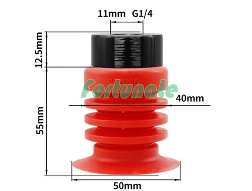 QTY:1 FOR Vacuum suction cup SBLP50S-G2F