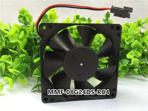 MMF-08G24DS-RC4 DC24V 0.10A 8025 8CM 2 lines Mitsubishi inverter fan